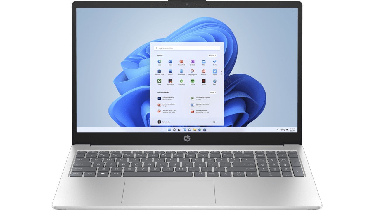 HP Laptop 39.6 cm (15.6) 15-fd1458TU, Silver